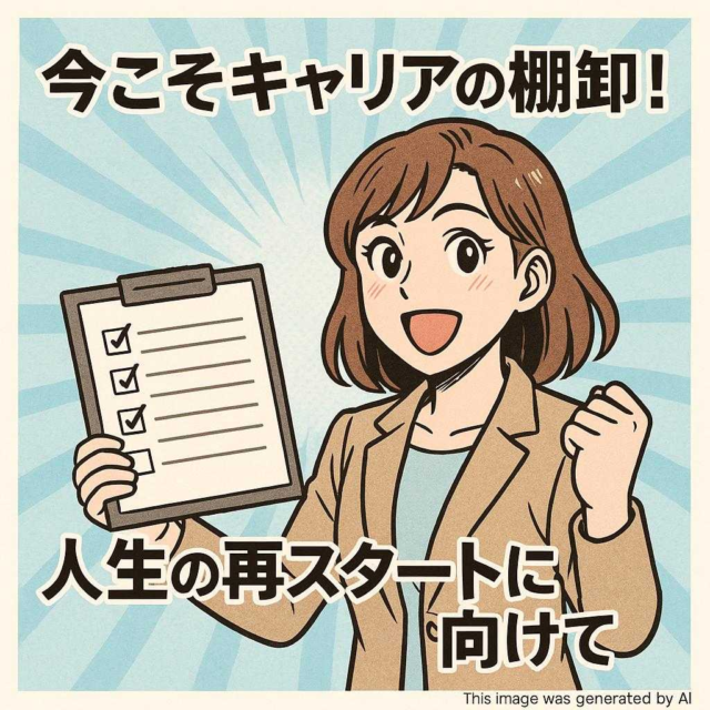 今こそキャリアの棚卸！人生の再スタートに向けて
