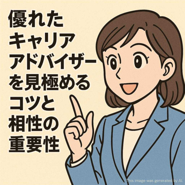 優れたキャリアアドバイザーを見極めるコツと相性の重要性