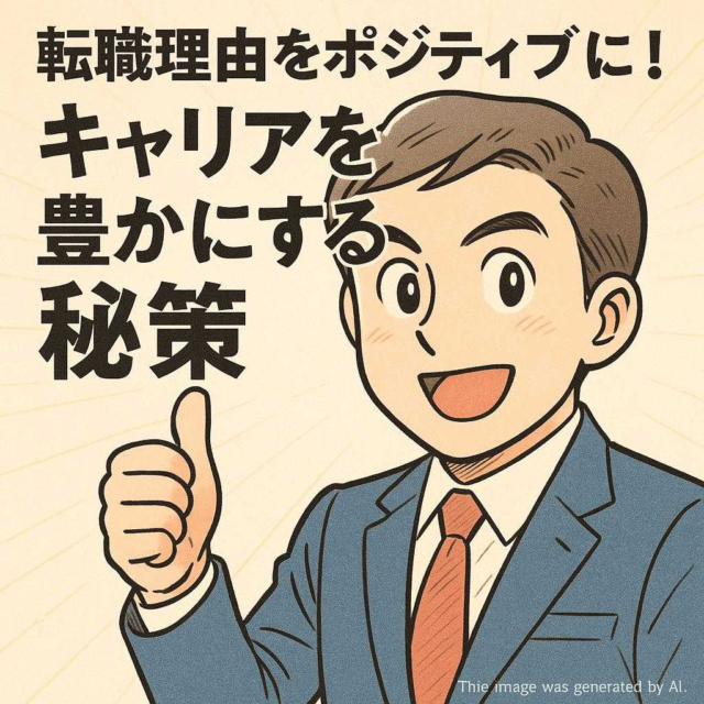 転職理由をポジティブに！キャリアを豊かにする秘策