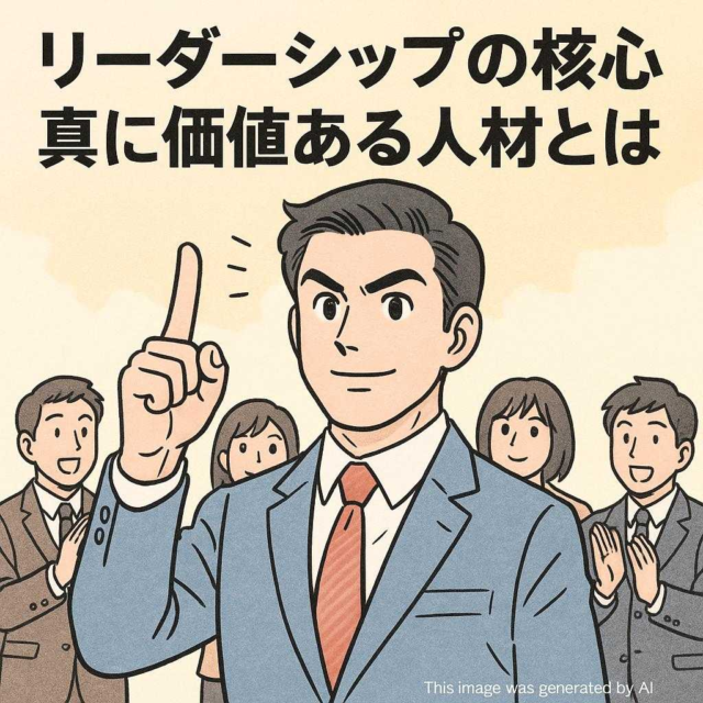 リーダーシップの核心: 真に価値ある人材とは
