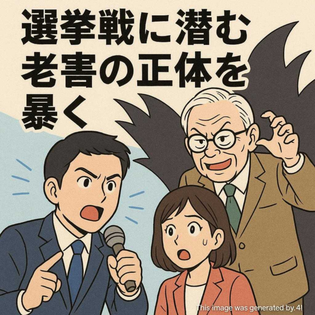 選挙戦に潜む老害の正体を暴く