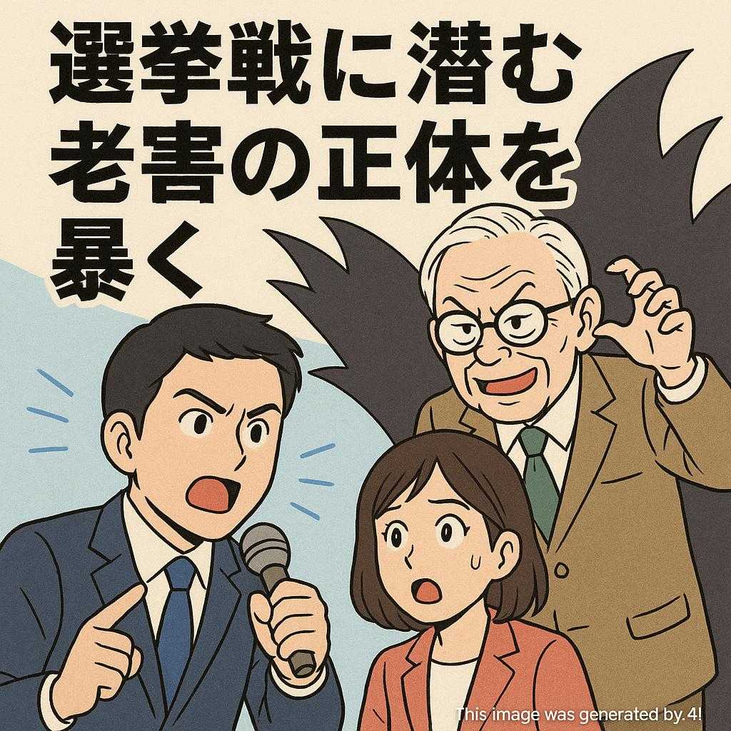 選挙戦に潜む老害の正体を暴く