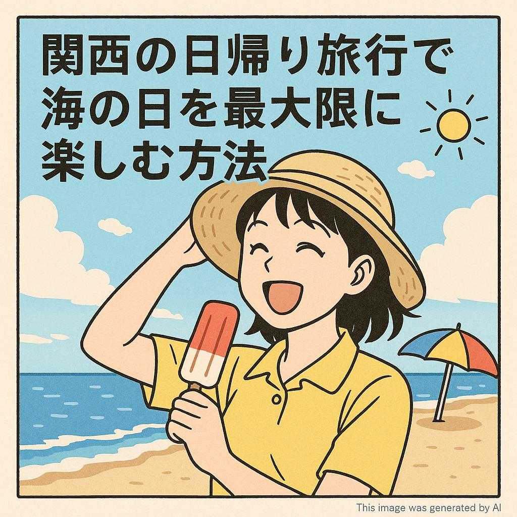 関西の日帰り旅行で海の日を最大限に楽しむ方法