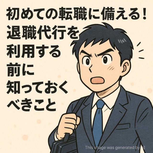 初めての転職に備える！退職代行を利用する前に知っておくべきこと
