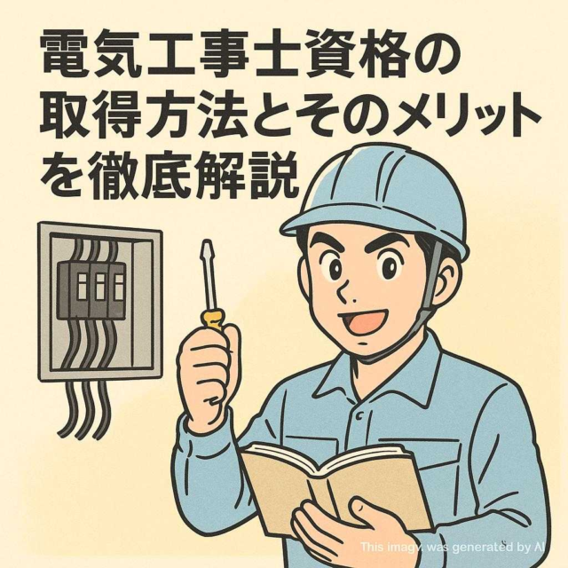 電気工事士資格の取得方法とそのメリットを徹底解説
