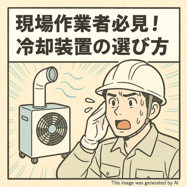 現場作業者必見！冷却装置の選び方