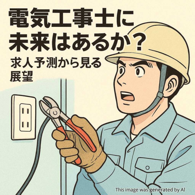 電気工事士に未来はあるか？求人予測から見る展望