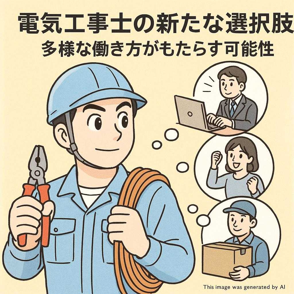 電気工事士の新たな選択肢 多様な働き方がもたらす可能性