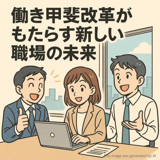 働き甲斐改革がもたらす新しい職場の未来