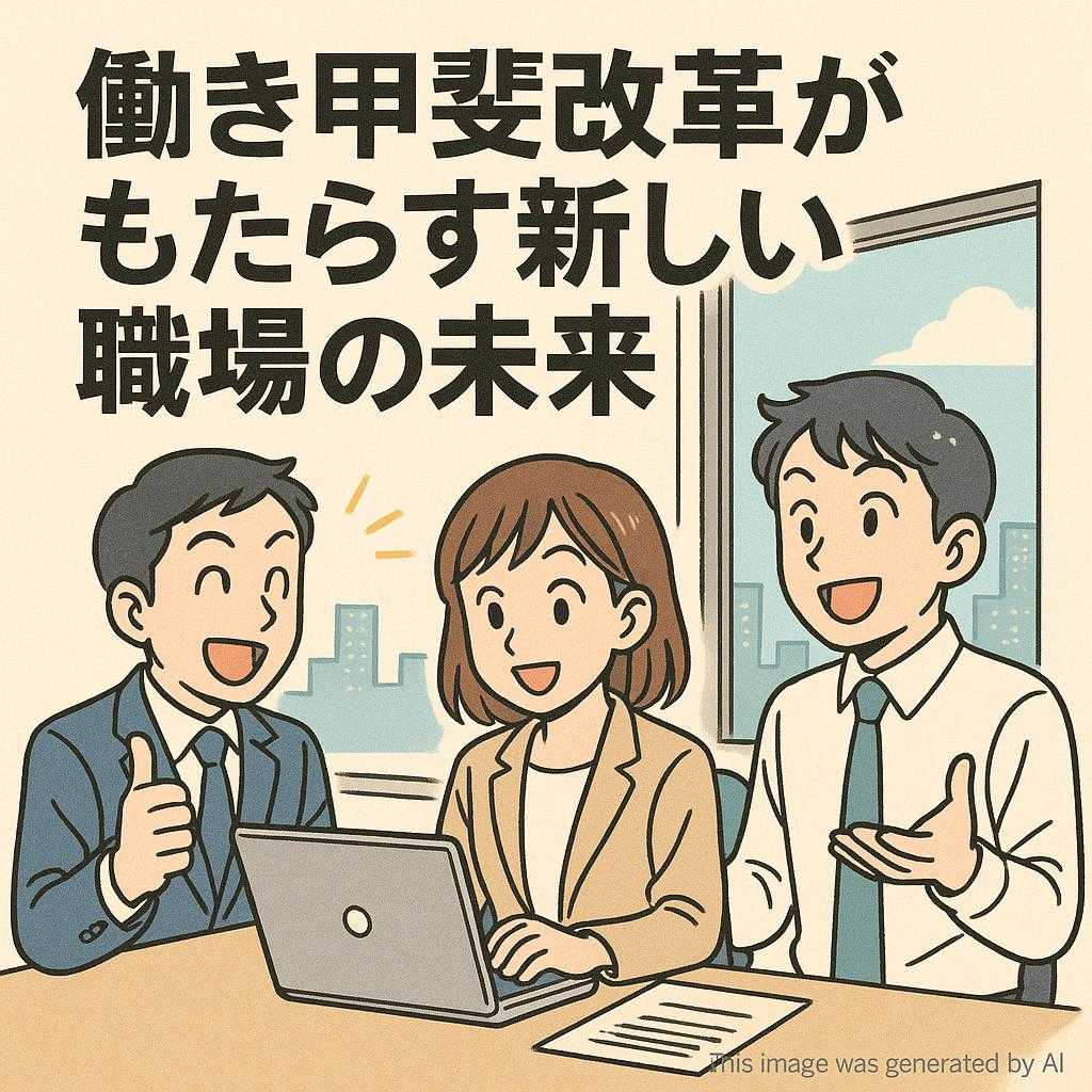 働き甲斐改革がもたらす新しい職場の未来