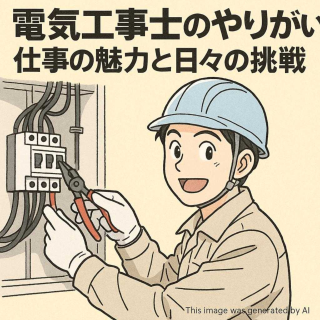 電気工事士のやりがい：仕事の魅力と日々の挑戦