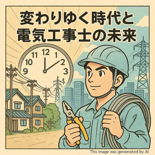 変わりゆく時代と電気工事士の未来