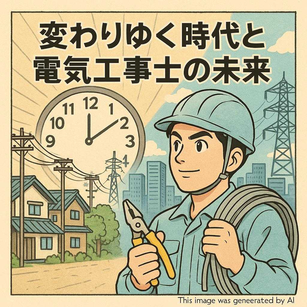 変わりゆく時代と電気工事士の未来