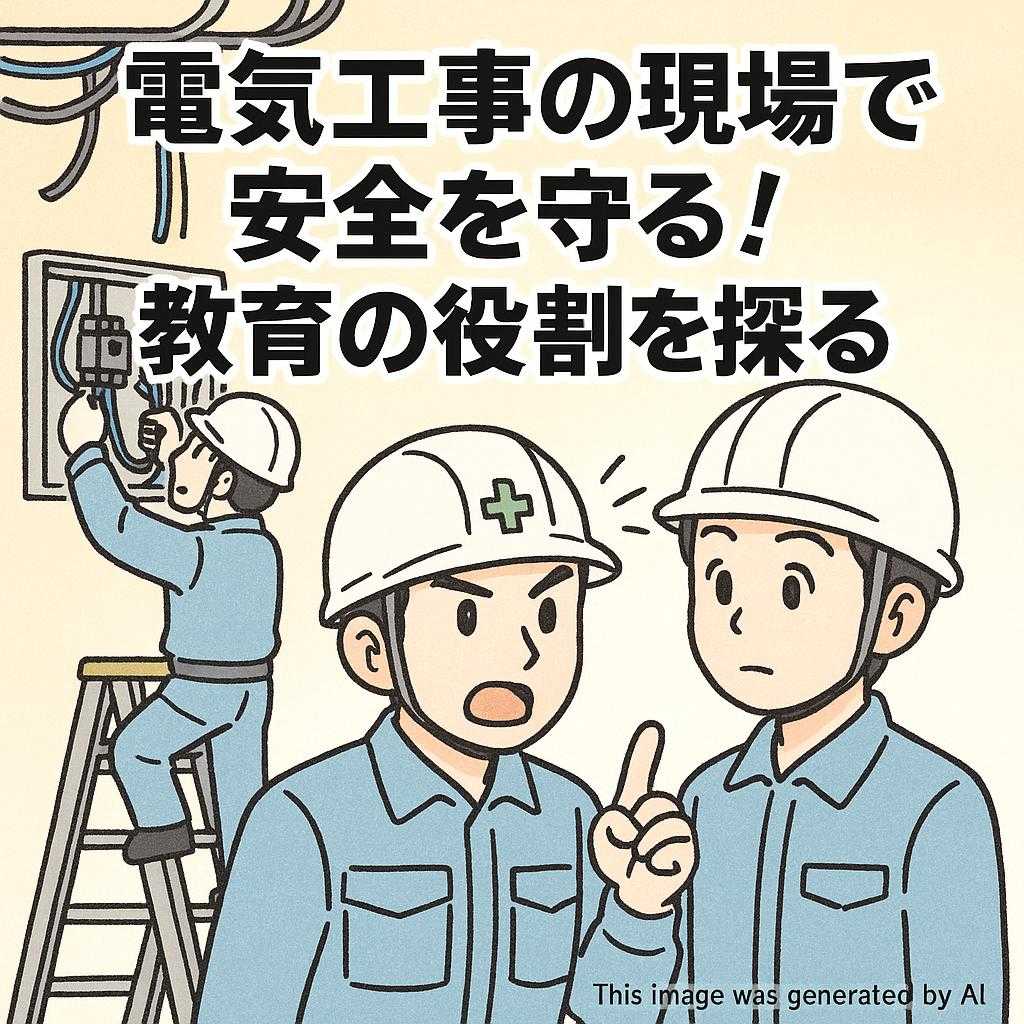 電気工事の現場で安全を守る!教育の役割を探る