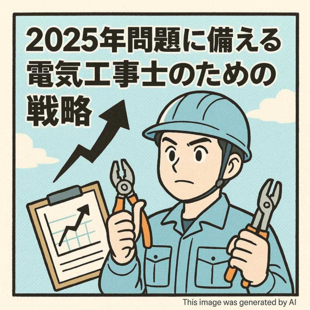 2025年問題に備える電気工事士のための戦略