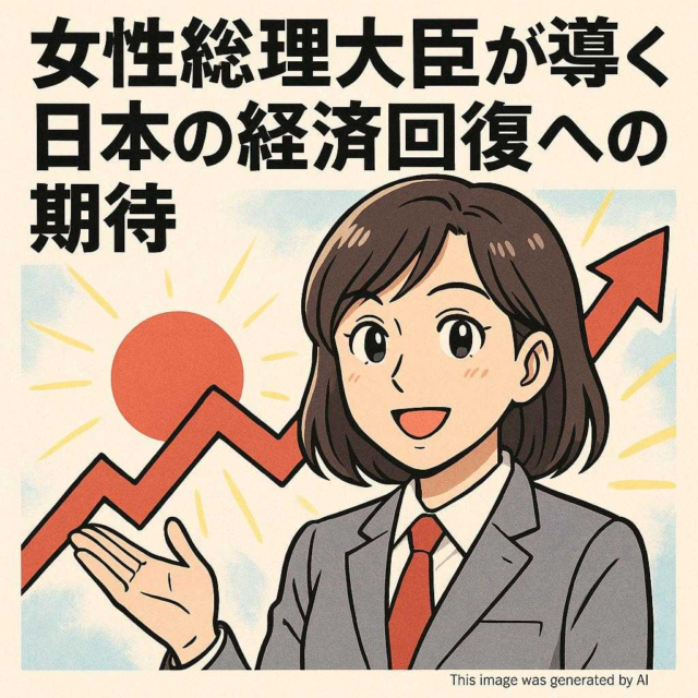 女性総理大臣が導く日本の経済回復への期待