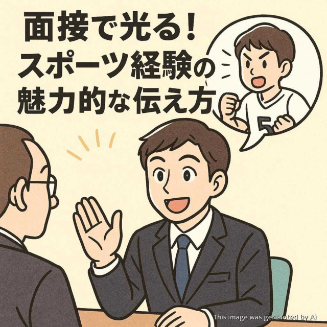 面接で光る！スポーツ経験の魅力的な伝え方