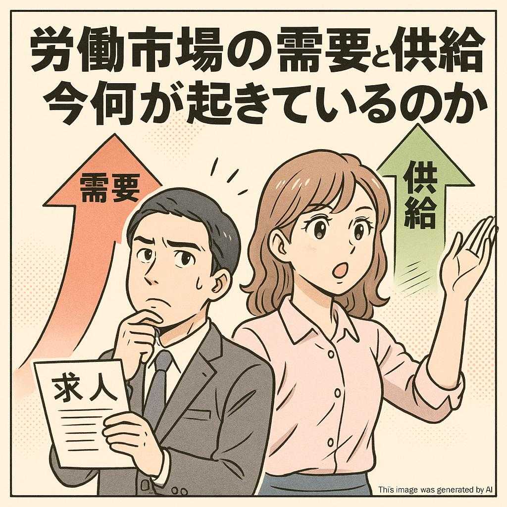 労働市場の需要と供給、今何が起きているのか?