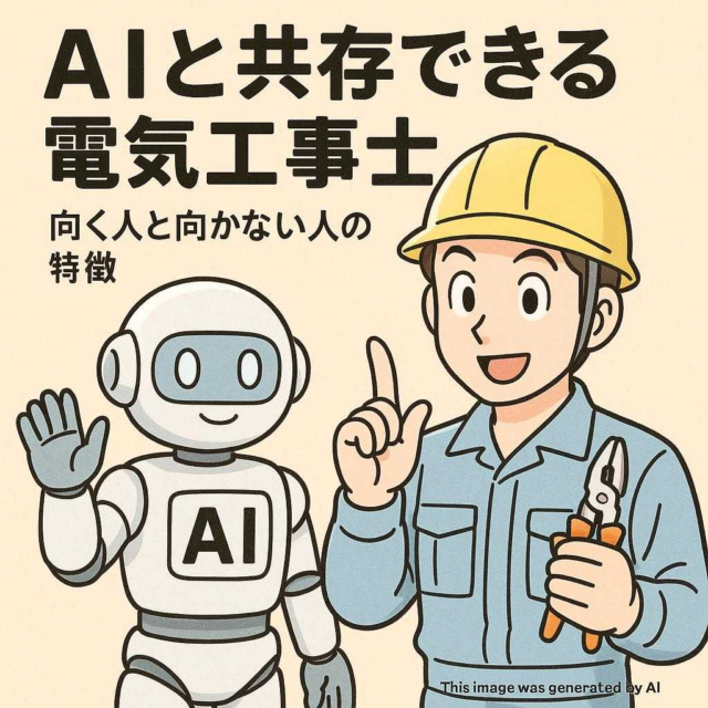 AIと共存できる電気工事士 向く人と向かない人の特徴