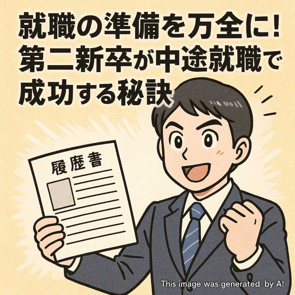 就職の準備を万全に!第二新卒が中途就職で成功する秘訣