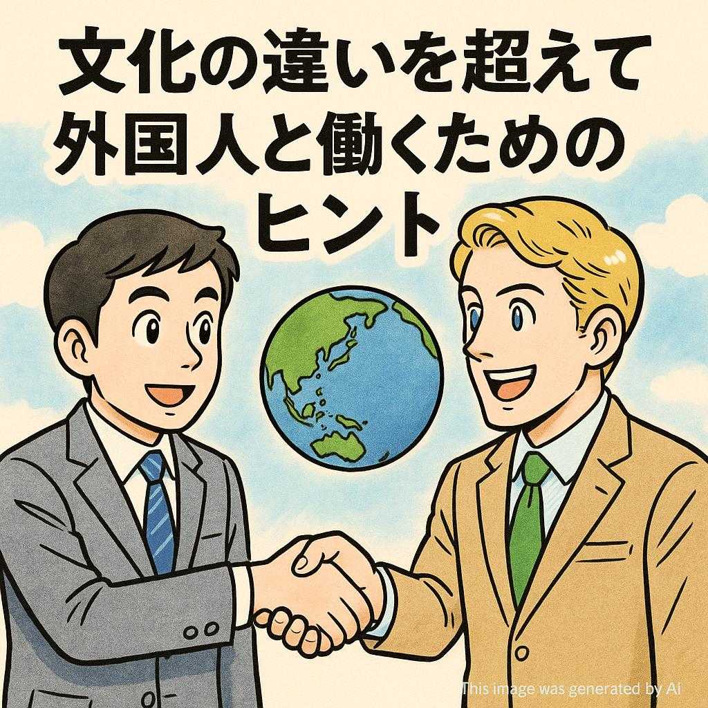 文化の違いを超えて外国人と働くためのヒント