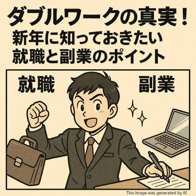 ダブルワークの真実！新年に知っておきたい就職と副業のポイント