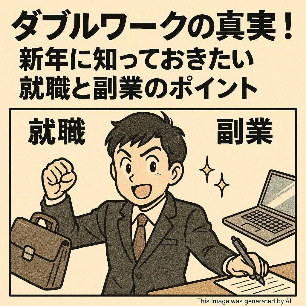 ダブルワークの真実!新年に知っておきたい就職と副業のポイント