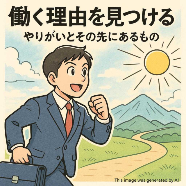 働く理由を見つける旅: やりがいとその先にあるもの