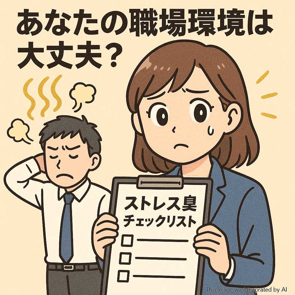 あなたの職場環境は大丈夫？ストレス臭チェックスリスト
