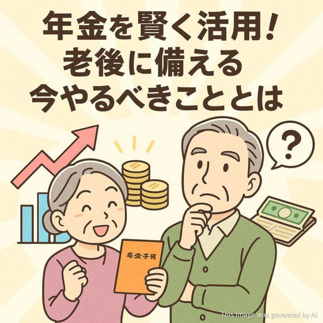 年金を賢く活用！老後に備える今やるべきこととは