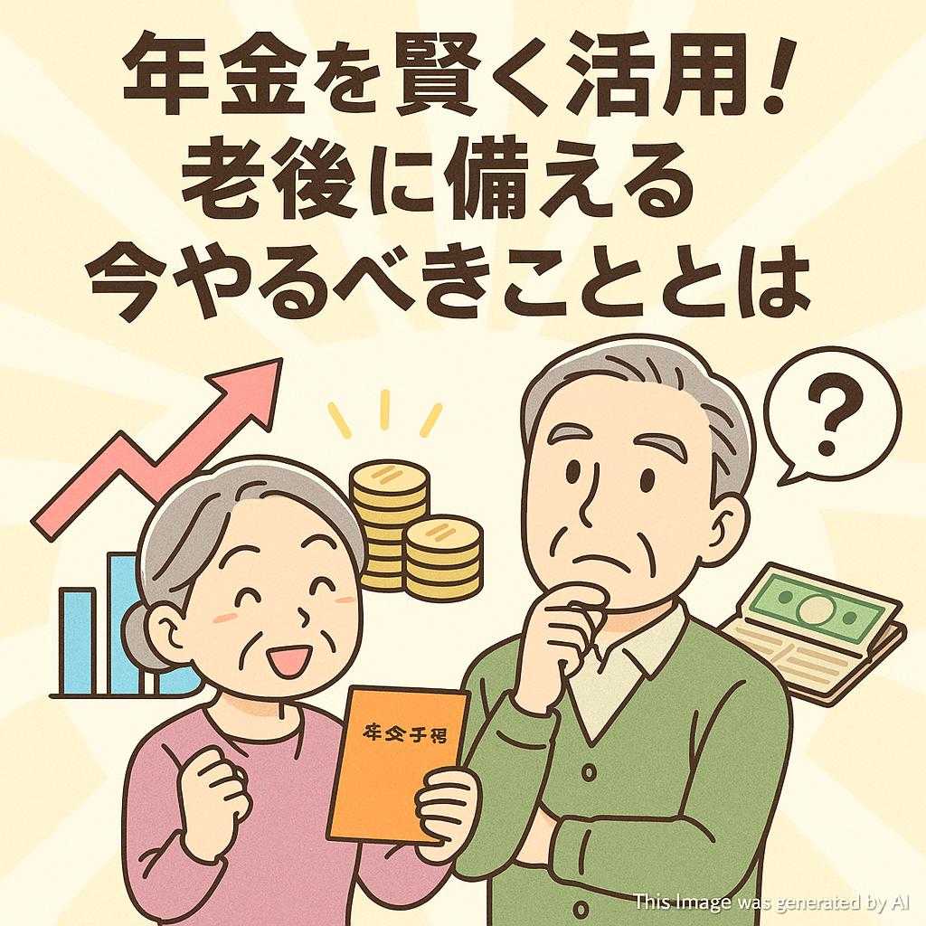 年金を賢く活用！老後に備える今やるべきこととは